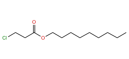 Nonyl 3-chloropropanoate